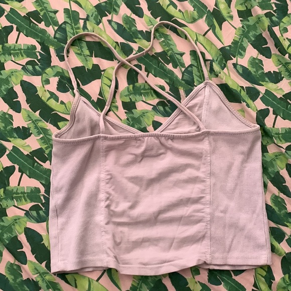 See through corset type crop tank top - Picture 2 of 2